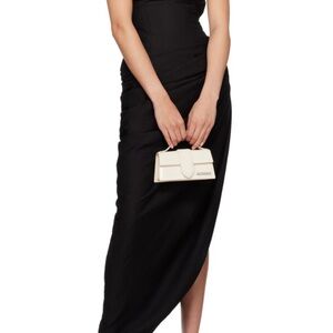 JACQUEMUS Off-White Le Chouchou 'Le Bambino' Bag